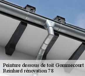 Peinture dessous de toit  gommecourt-78270 Reinhard rénovation 78