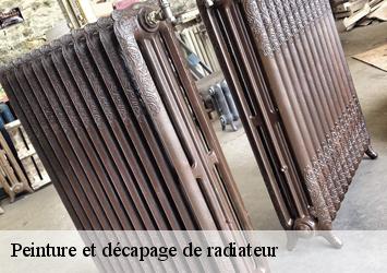 Peinture et décapage de radiateur