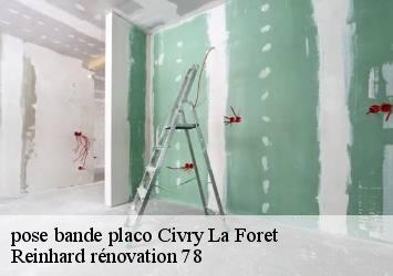 pose bande placo  civry-la-foret-78910 Reinhard rénovation 78