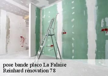 pose bande placo  la-falaise-78410 Reinhard rénovation 78