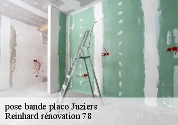 pose bande placo  juziers-78820 Reinhard rénovation 78