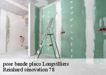pose bande placo  longvilliers-78730 Reinhard rénovation 78