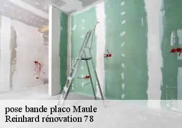 pose bande placo  maule-78580 Reinhard rénovation 78