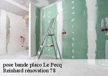 pose bande placo  le-pecq-78230 Reinhard rénovation 78