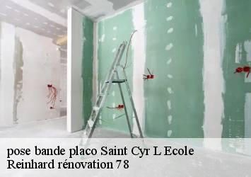 pose bande placo  saint-cyr-l-ecole-78210 Reinhard rénovation 78