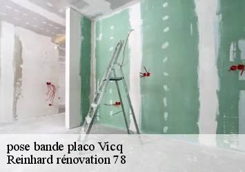 pose bande placo  vicq-78490 Reinhard rénovation 78