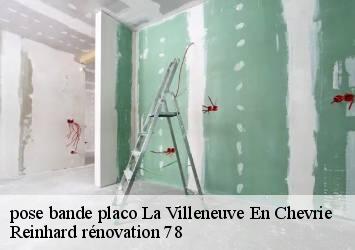 pose bande placo  la-villeneuve-en-chevrie-78270 Reinhard rénovation 78