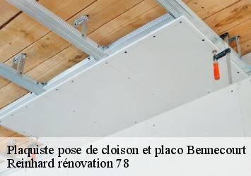 Plaquiste pose de cloison et placo  bennecourt-78270 Reinhard rénovation 78