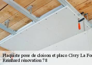 Plaquiste pose de cloison et placo  civry-la-foret-78910 Reinhard rénovation 78