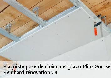 Plaquiste pose de cloison et placo  flins-sur-seine-78410 Reinhard rénovation 78