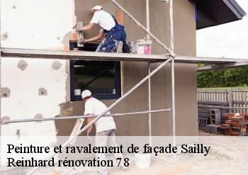 Peinture et ravalement de façade  sailly-78440 Reinhard rénovation 78