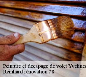 Peinture et décapage de volet 78 Yvelines  Reinhard rénovation 78