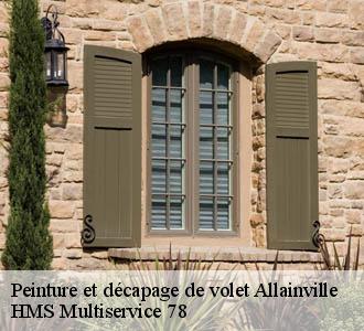 Peinture et décapage de volet  allainville-78660 Reinhard rénovation 78