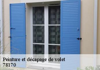 Peinture et décapage de volet 78170